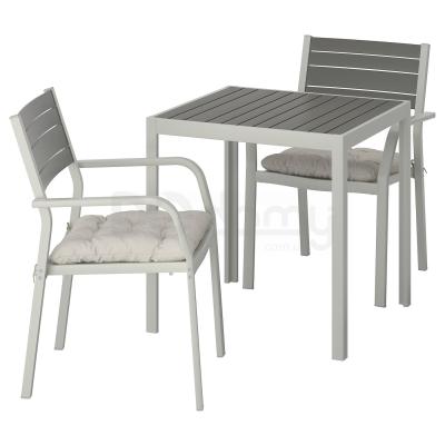 Комплект мебели садовой SJALLAND 292.871.72 IKEA (ИКЕА ШЭЛЛАНД), фото 1