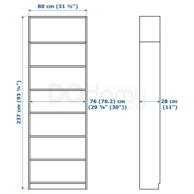 Стеллаж BILLY 591.822.01 IKEA (ИКЕА БИЛЛИ), фото 4