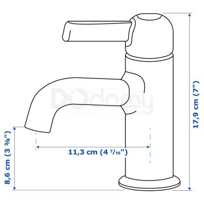 Смеситель VOXNAN 303.430.87 IKEA (ИКЕА ВОКСНАН), фото 6