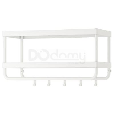 Полка для головных уборов с вешалкой MACKAPAR 703.347.50 IKEA (ИКЕА МАККАПЭР), фото 1