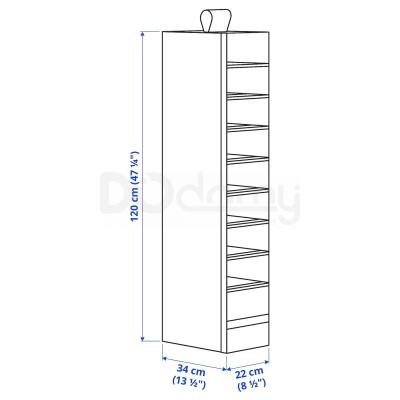 Органайзер для одежды SKUBB 101.855.88 IKEA (ИКЕА СКУББ), фото 4