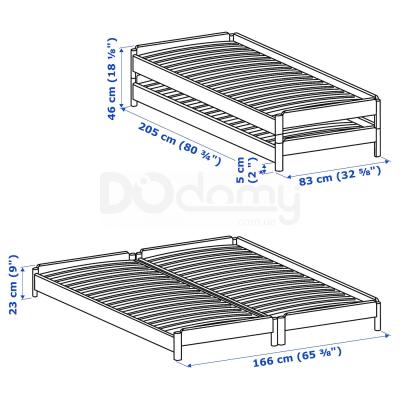 Кровать UTAKER 003.604.84 IKEA (ИКЕА УТОКЕР), фото 9