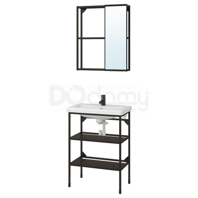 Набір меблів тумба і стелаж для ванної кімнати ENHET/TVÄLLEN 093.375.78 IKEA (ИКЕА ENHET/TVÄLLEN), фото 1