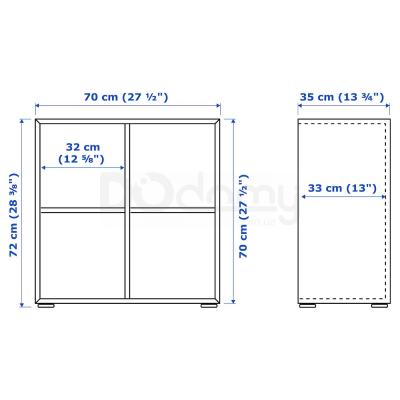 Стеллаж EKET 493.068.72 IKEA (ИКЕА EKET), фото 4