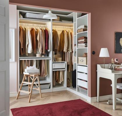 Кутовий подовжувач з 4 полицями PAX 703.469.32 IKEA (ИКЕА PAX), фото 3