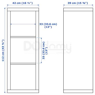 Стеллаж  KALLAX / LACK 693.986.77 IKEA (ИКЕА КАЛЛАКС/ОТСУТСТВИЕ), фото 7