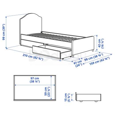 HAUGA 593.365.95 IKEA (ИКЕА HAUGA), фото 7