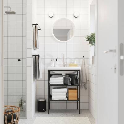 Открытая тумба для умывальника ENHET / TVALLEN 993.364.09 IKEA (ИКЕА ENHET / TVÄLLEN), фото 2