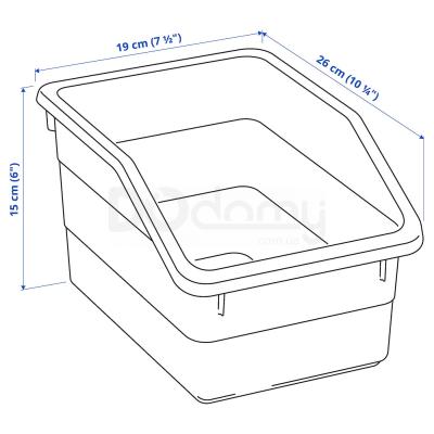 Контейнер SOCKERBIT 503.161.82 IKEA (ИКЕА СОККЕРБИТ), фото 6
