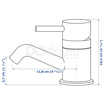 Смеситель PILKAN 504.003.26 IKEA (ИКЕА ПИЛКОН), фото 5