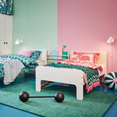 Раздвижная кровать с реечным дном SLAKT 193.264.28 IKEA (ИКЕА СЛЕКТ), фото 4