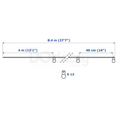 гірлянда SVARTRÅ 503.908.22 IKEA (ИКЕА СВАРТРО), фото 8