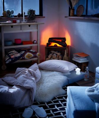 Пуф-матрац розкладний SLÄKT 103.629.63 IKEA (ИКЕА SLÄKT), фото 5