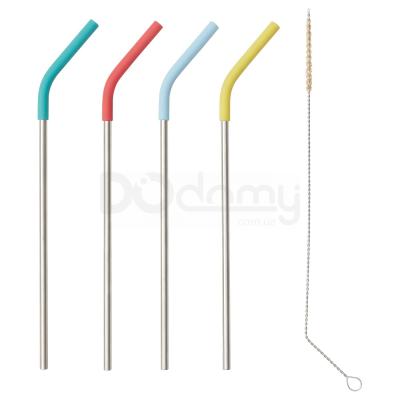 Набір трубочок з щіточкою FÖRTÄRING 604.621.25 IKEA (ИКЕА ФЁРТЕРИНГ), фото 1