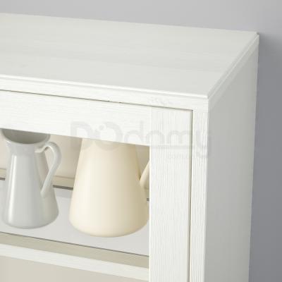 HAVSTA Шкафчик со стеклянными дверями 121x37x134 cm, фото 4