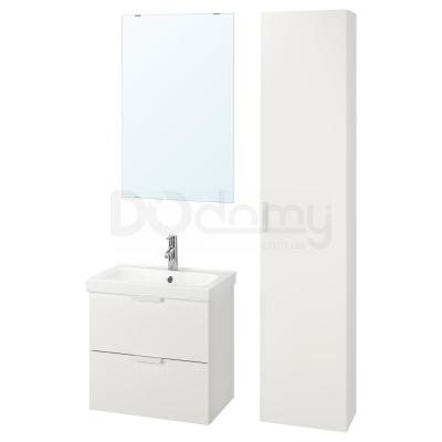 Комплект меблів для ванної GODMORGON/ODENSVIK 393.332.01 IKEA (ИКЕА ГОДМОРГОН / ОДЕНСВИК), фото 1