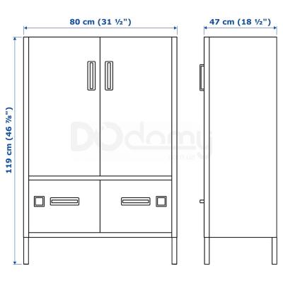 Шкаф IDASEN 092.871.92 IKEA (ИКЕА ИДОСЕН), фото 8