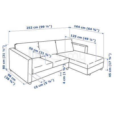 VIMLE 893.066.86 IKEA (ИКЕА VIMLE), фото 5