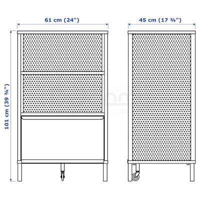 Шафа BEKANT 392.825.41 IKEA (ИКЕА БЕКАНТ), фото 8