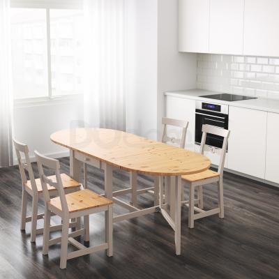 Стол раскладной GAMLEBY 602.470.27 IKEA (ИКЕА ГЭМЛЕБИ), фото 4