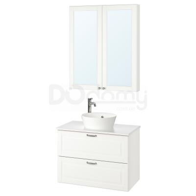 Комплект меблів для ванної GODMORGON/TOLKEN/KATTEVIK 593.045.04 IKEA (ИКЕА ГОДМОРГОН/ТОЛКЕН / КАТТЕВ, фото 1