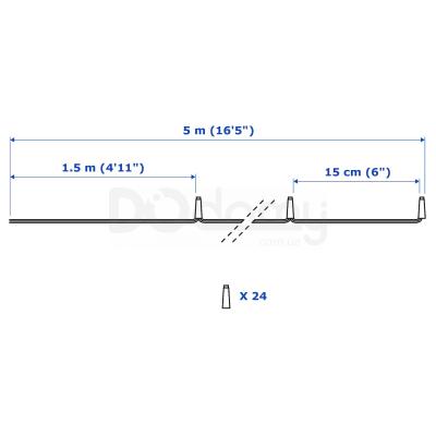 Гирлянда LEDFYR 603.479.89 IKEA (ИКЕА ЛЕДФИР), фото 5