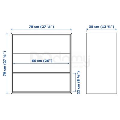 Шафа EKET 403.339.69 IKEA (ИКЕА ЭКЕТ), фото 4
