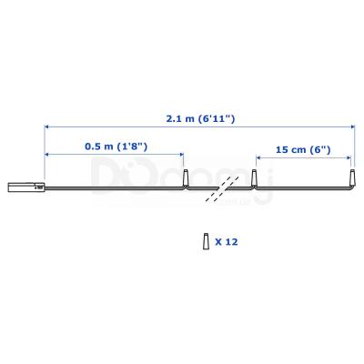 Гирлянда LEDFYR 304.210.23 IKEA (ИКЕА ЛЕДФИР), фото 5
