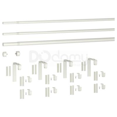 Тройной гардинный карниз RACKA / HUGAD 793.995.96 IKEA (ИКЕА РЭККА / ХУГАД), фото 3