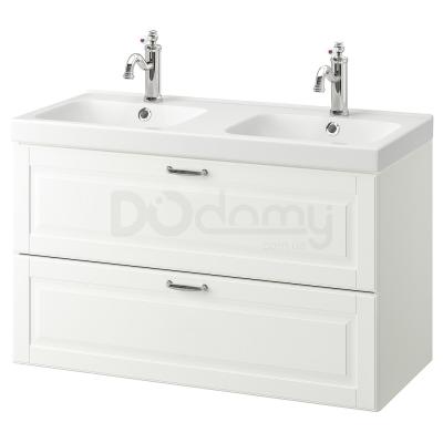 Тумба с 2 раковинами GODMORGON / ODENSVIK 292.932.67 IKEA (ИКЕА ГОДМОРГОН / ОДЕНСВИК), фото 1