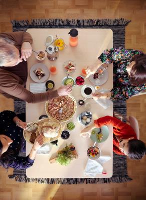 Комплект стіл і стільці RÖNNINGE / RÖNNINGE 793.887.67 IKEA (ИКЕА RÖNNINGE / RÖNNINGE), фото 2