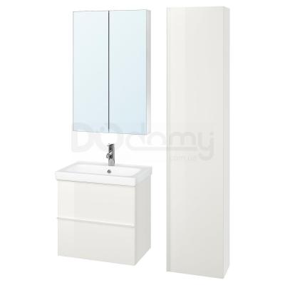 Комплект меблів для ванної GODMORGON/ODENSVIK 093.045.06 IKEA (ИКЕА ГОДМОРГОН / ОДЕНСВИК), фото 1