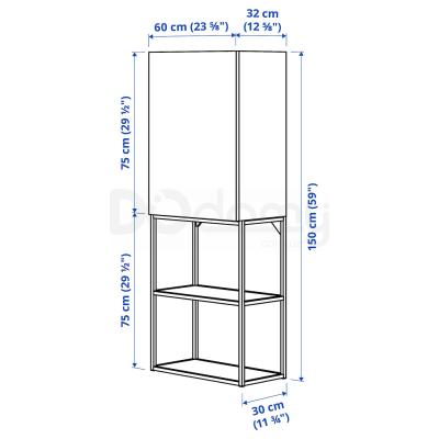 Підвісна шафа ENHET 093.314.68 IKEA (ИКЕА ENHET), фото 7