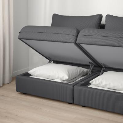 Диван модульний 2-місний з ящиком для зберігання VALLENTUNA 193.964.21 IKEA (ИКЕА ВАЛЛЕНТУНА), фото 3