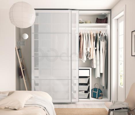Dressing d'angle Ikea : les plus beaux modèles  Гардеробные, Шкаф в  спальне, Дизайн гардероба