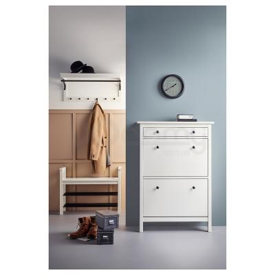 Полку для головних уборів з вішалкою HEMNES 602.437.98 IKEA (ИКЕА ХЕМНЭС), фото 4