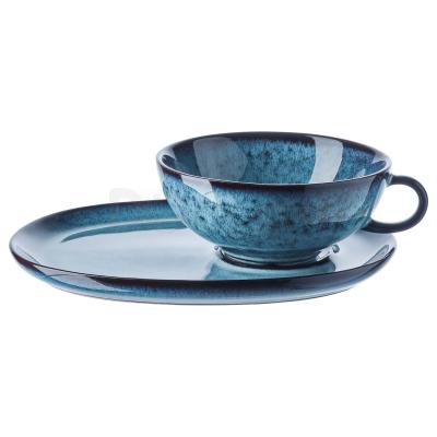 Кружка с блюдцем VINTERFEST 204.330.26 IKEA (ИКЕА ВИНТЕРФЕСТ), фото 1