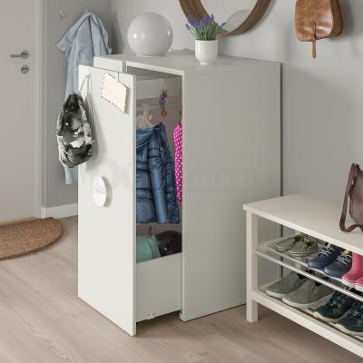 Шафа з висувним елементом  SMÅSTAD 193.884.16 IKEA (ИКЕА СМАСТАД), фото 2