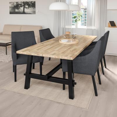 Комплект стіл і стільці  SKOGSTA/SAKARIAS 592.971.60 IKEA (ИКЕА SKOGSTA / SAKARIAS), фото 2
