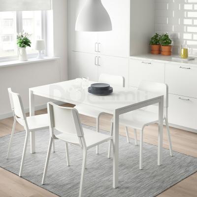 Комплект стол и стулья MELLTORP / TEODORES 292.212.56 IKEA (ИКЕА MELLTORP / TEODORES), фото 2