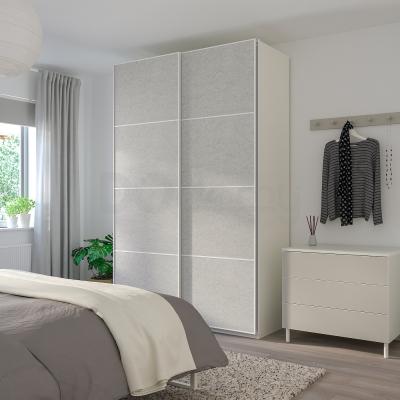 4 панелі для розсувних дверей STORFOSNA 004.831.83 IKEA (ИКЕА СТОРФОСНА), фото 2