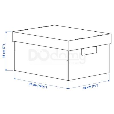 Коробка с крышкой PINGLA 603.241.34 IKEA (ИКЕА ПИНГЛА), фото 2