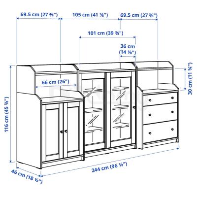 HAUGA 493.886.41 IKEA (ИКЕА HAUGA), фото 6