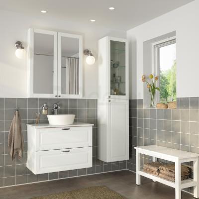 Комплект меблів для ванної кімнати GODMORGON/TOLKEN/KATTEVIK 793.895.02 IKEA (ИКЕА GODMORGON/TOLKEN , фото 2