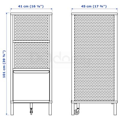 Шкаф BEKANT 192.868.18 IKEA (ИКЕА БЕКАНТ), фото 8
