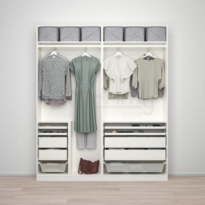 Шафа з дзеркальними дверима PAX/FÄRVIK/AULI 993.305.15 IKEA (ИКЕА ПАКС / ФЭРВИК/АУЛИ), фото 2