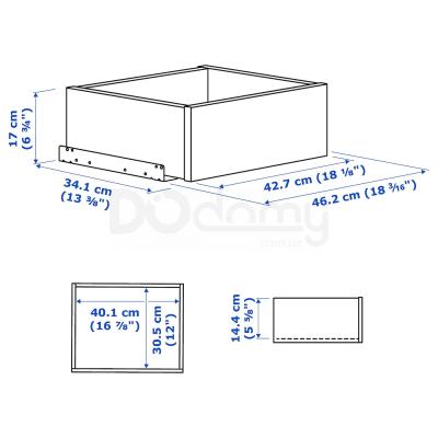 KOMPLEMENT 204.470.14 IKEA (ИКЕА КОМПЛИМЕНТ), фото 4