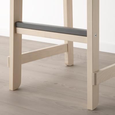 Стул барный NORRAKER 204.290.10 IKEA (ИКЕА НОРРОКЕР), фото 4