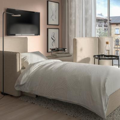 3-х місний модульний диван-ліжко з ящиком для зберігання VALLENTUNA 193.967.13 IKEA (ИКЕА ВАЛЛЕНТУНА, фото 4