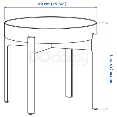 Журнальный стол YPPERLIG 903.465.92 IKEA (ИКЕА ЮППЕРЛИГ), фото 10